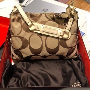 Coach Bag - excellent condition with duster & box